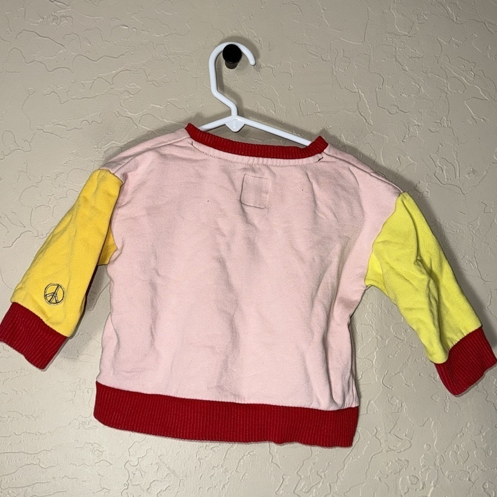 Kip & co flower power graphic sweatshirt girls size 18-24mo - Picture 6 of 7